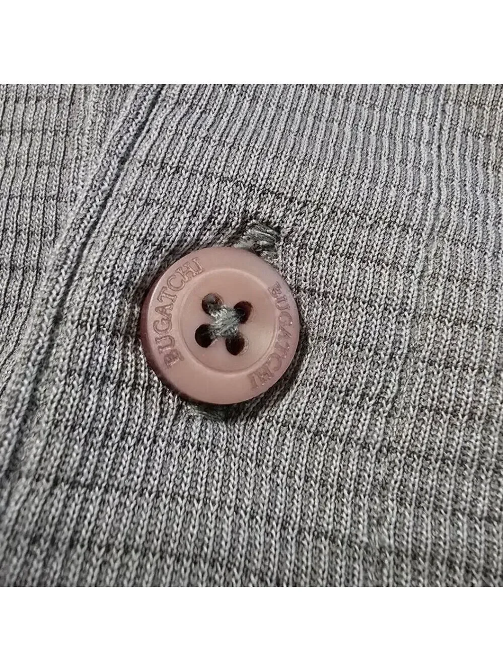 Bugatchi Octavio Polo Shirt In Gray Sz XXL